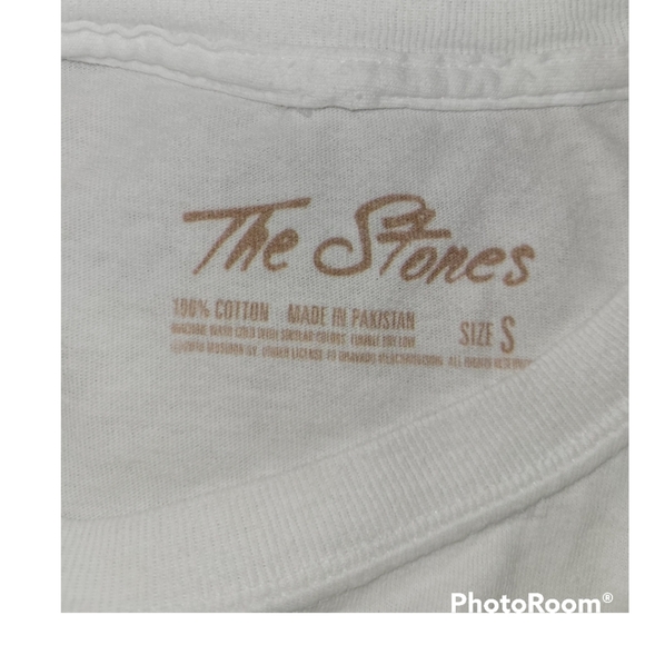 Rolling Stones tongue tshirt Men's small - Picture 5 of 5